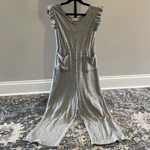 Girls Sleeveless Sweater Jumpsuit